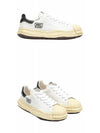 A09FW732 WH Blakey VL OG Sole Canvas Low Top Sneakers White Shoes TJ - MAISON MIHARA YASUHIRO - BALAAN 4