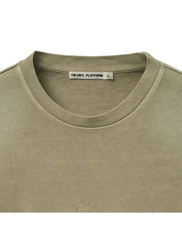 Sunbleach Overfit T-Shirt Beige - THEANTIPLATFORM - BALAAN 4