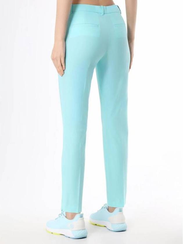 Pia Mid-Rise Crop Pants Aruba Blue - J.LINDEBERG - BALAAN 4