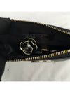 Season mini caviar pouch bag black gold - CHANEL - BALAAN 6