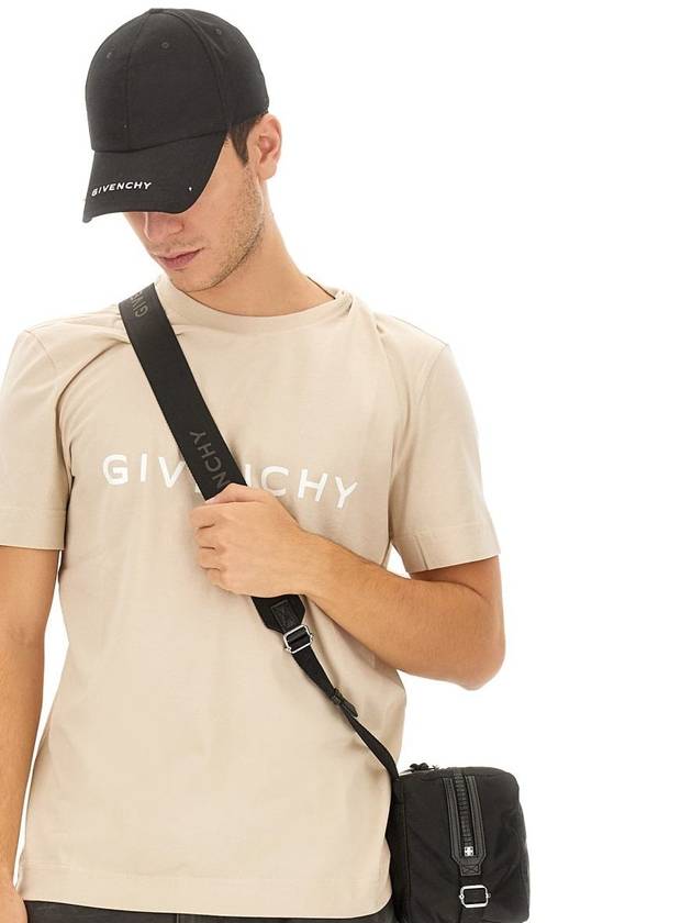 Logo Print Ball Cap Black - GIVENCHY - BALAAN 4