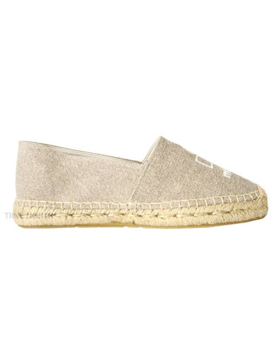 Canae Embroidered Logo Canvas Espadrilles Beige - ISABEL MARANT - BALAAN 2