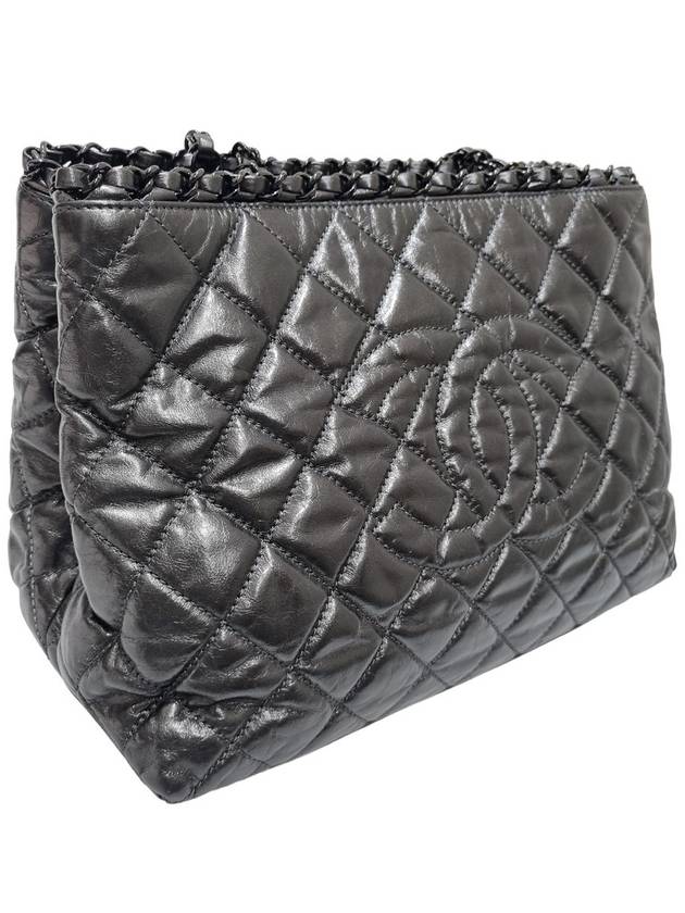 Women s A50495 Chain Me shopping bag calfskin shoulder - CHANEL - BALAAN 4