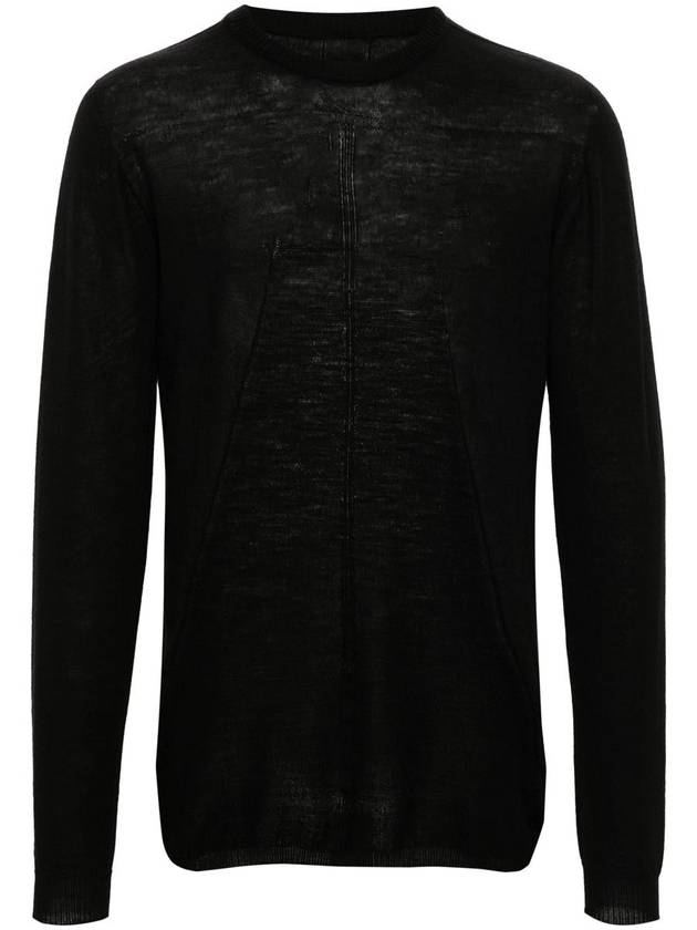 Rick Owens Biker Level Virgin-Wool Jumper - RICK OWENS - BALAAN 1