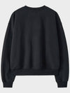 Signature Basic Sweatshirt Black - NOIRER - BALAAN 4