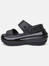 Mega Crush Sandals Black - CROCS - BALAAN 4