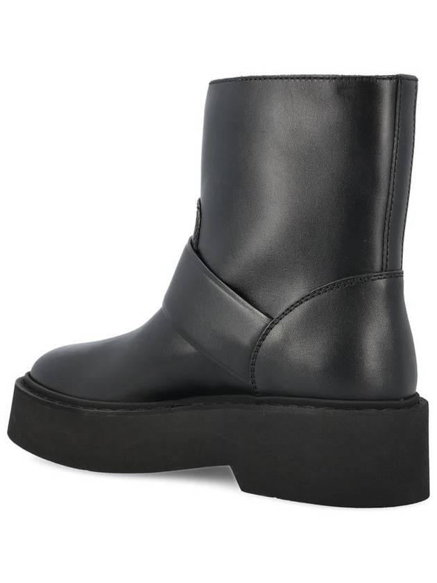 Viv' Rangers Biker Mid Boots Black - ROGER VIVIER - BALAAN 4