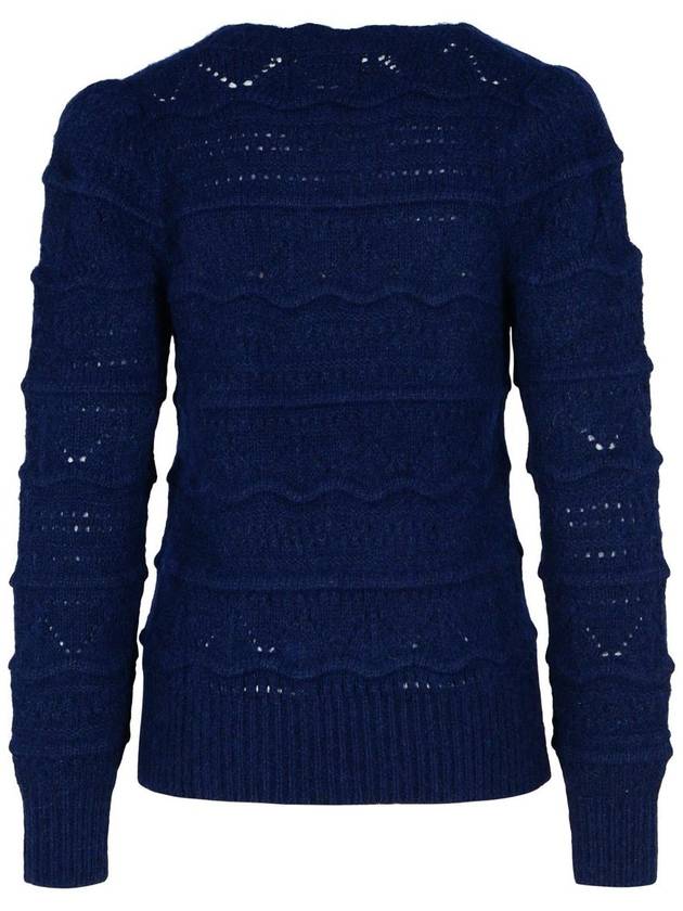 Isabel Marant Étoile 'Othona' Navy Alpaca Blend Sweater - ISABEL MARANT ETOILE - BALAAN 3