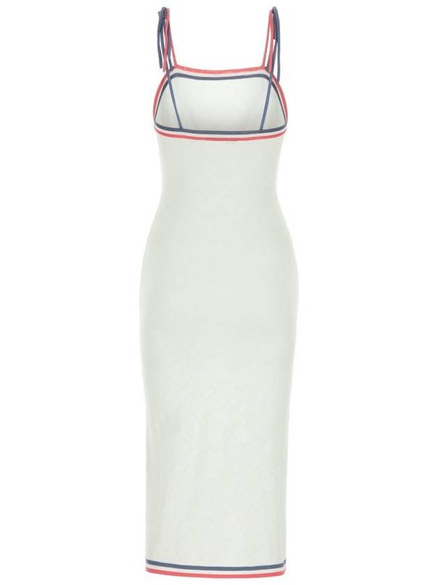 midi dress FZDB45ANZE F0ZNM WHITE - FENDI - BALAAN 3