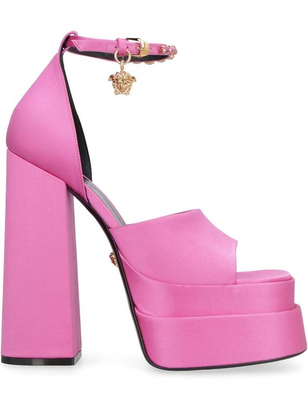 Women's Medusa Avitas Platform Sandals Heel Pink - VERSACE - BALAAN 3