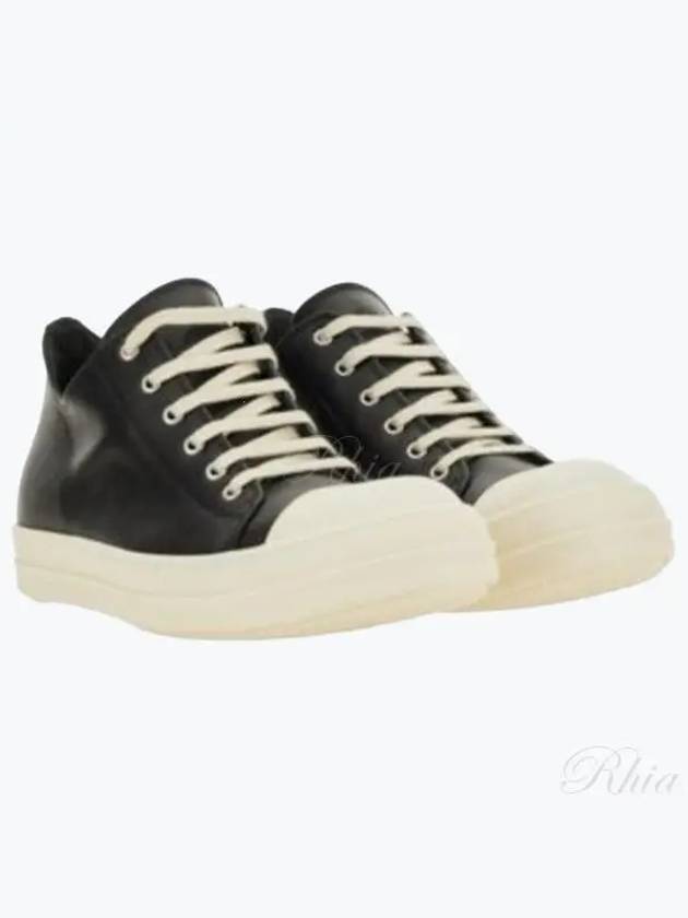 Leather low top sneakers RU02D6891 LCO911 - RICK OWENS - BALAAN 1