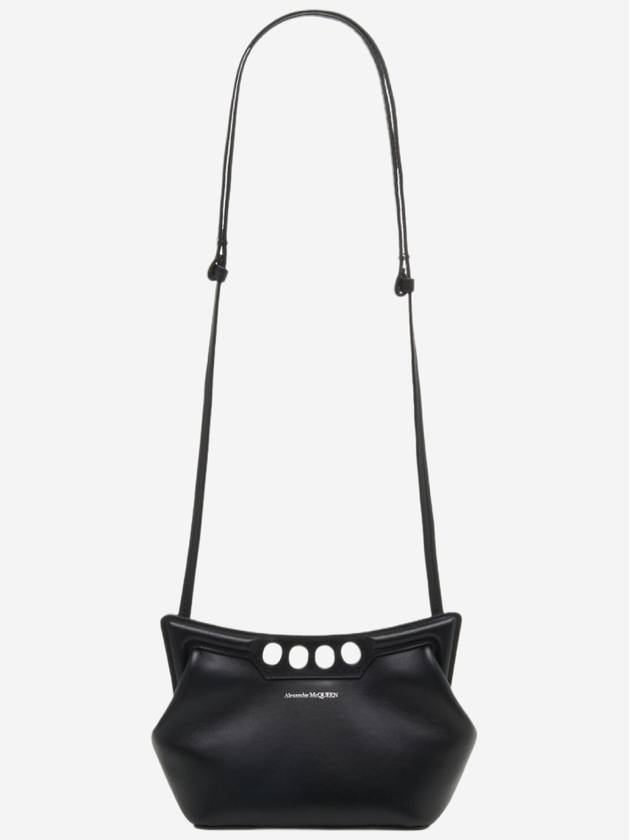 The Peak Mini Shoulder Bag Black - ALEXANDER MCQUEEN - BALAAN 4