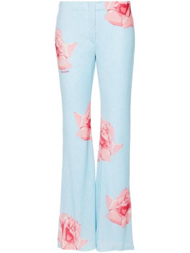 flare pants FE52PA0859E1 63 BLUE - KENZO - BALAAN 1