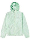 Fox Patch Hooded Jacket Green - MAISON KITSUNE - BALAAN 2