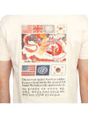 USN Blood Chit Short Sleeve T-Shirt Jet Stream White - ALPHA INDUSTRIES - BALAAN 9