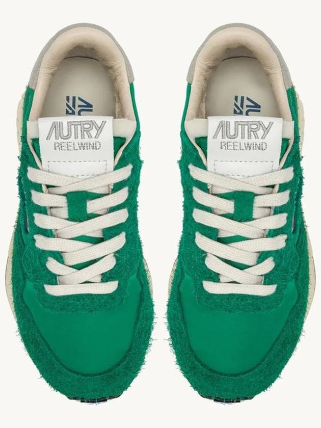 Autry Reelwind Low Man Sneakers Color Green - AUTRY - BALAAN 4