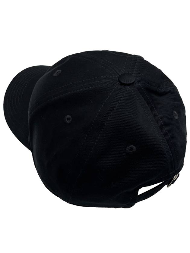 Triumph Logo Cotton Ball Cap Black - CELINE - BALAAN 6