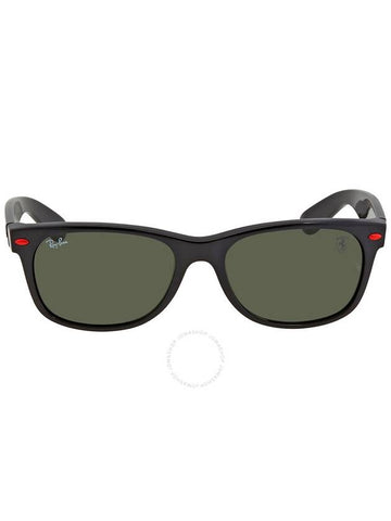 Ray Ban Scuderia Ferrari Green Classic G-15 Square Unisex Sunglasses RB2132M F60131 55 - RAY-BAN - BALAAN 1