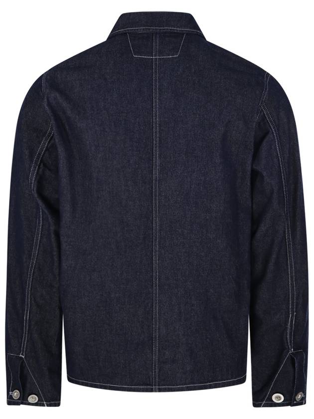 Multi-Pocket Denim Jacket Dark Blue - CP COMPANY - BALAAN 3