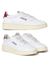 Medalist Red Tab Low Top Sneakers White - AUTRY - BALAAN 2