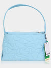 Vegan Scape Twill Shoulder Bag Antique Blue 2302329 - HVISK - BALAAN 1