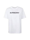 Logo Print Cotton Short Sleeve T-Shirt White - BURBERRY - BALAAN 2