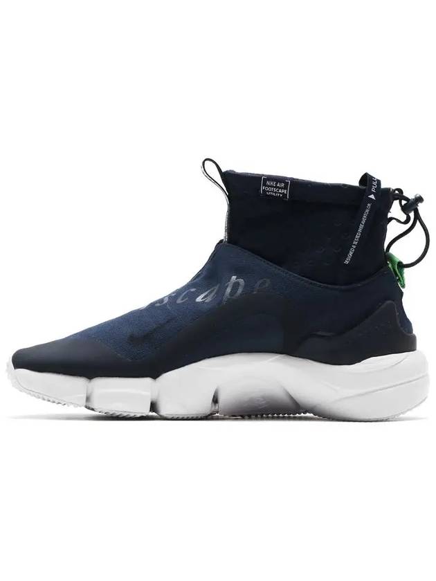 Lab Air Footscape Mid Utility High Top Sneakers Obsidian - NIKE - BALAAN 4