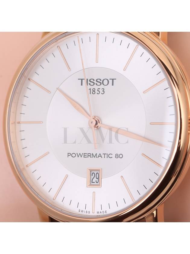 Carson Premium Powermatic 80 Automatic Dial Watch T122 407 36 031 - TISSOT - BALAAN 7