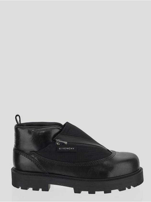 Storm Zippper Ankle Boots Black - GIVENCHY - BALAAN 2