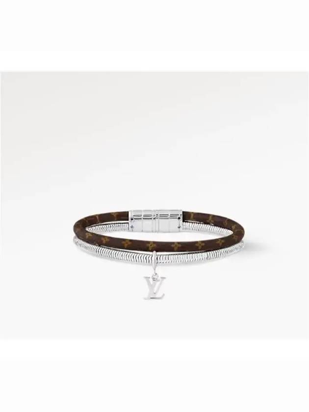 Monogram Swirl Bracelet Brown - LOUIS VUITTON - BALAAN 2