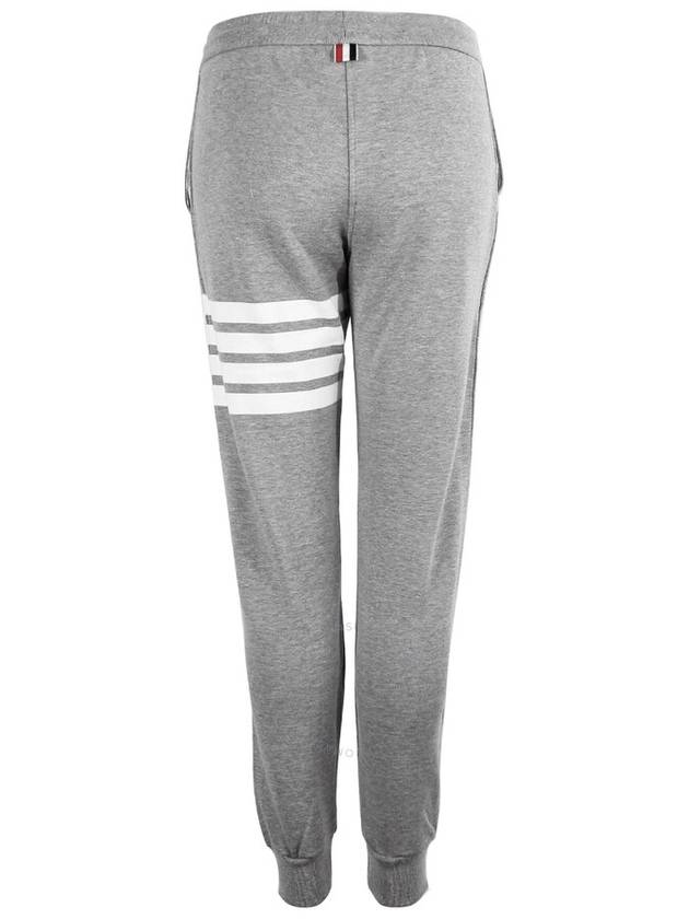 Women's Engineer 4 Bar Cotton Loopback Knit Track Pants Grey - THOM BROWNE - BALAAN 3