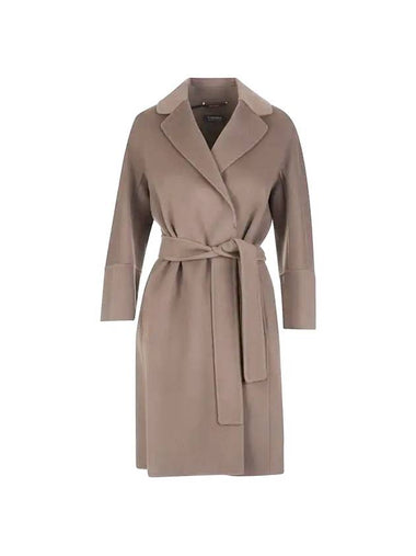 Arona Wool Single Coat Rock Melange - MAX MARA - BALAAN 1