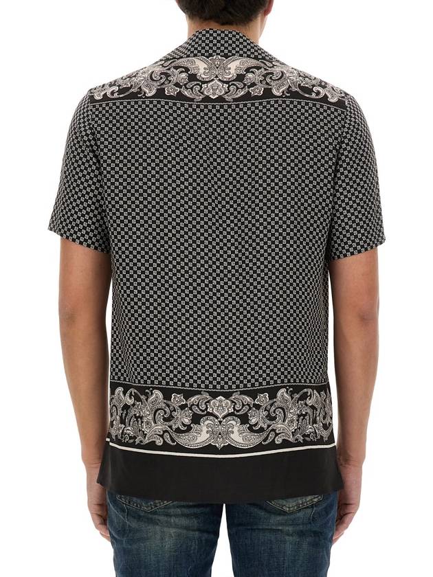 MONOGRAM PAISLEY STAMOA SHIRT - BALMAIN - BALAAN 2