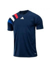 Portore 23 Jersey Short Sleeve T-Shirt Navy - ADIDAS - BALAAN 1