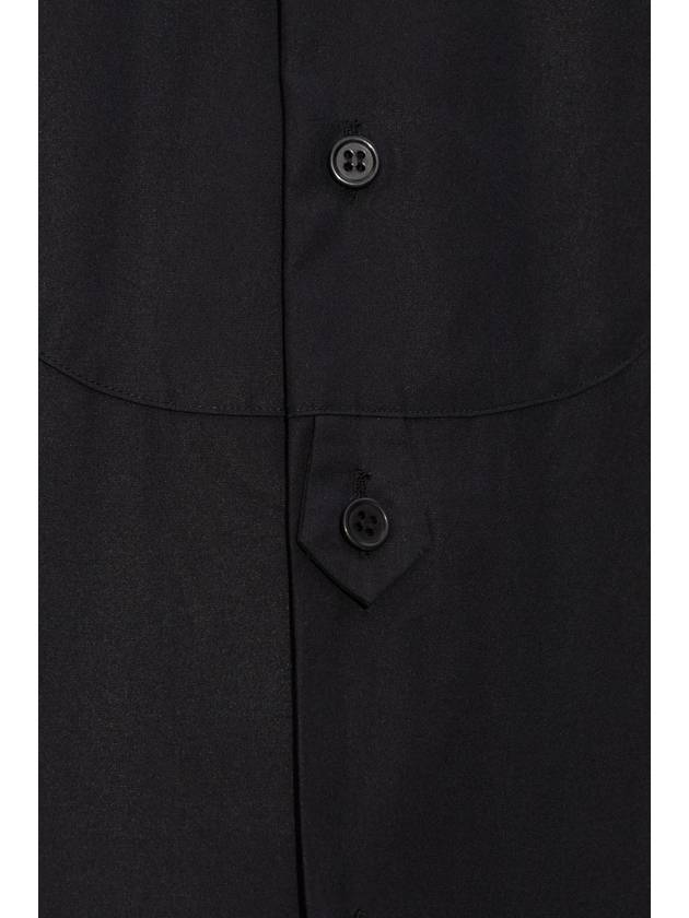 Comme Des Garçons Noir Kei Ninomiya Cotton Shirt, Women's, Black - COMME DES GARCONS - BALAAN 5