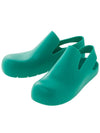 Puddle Clog Rubber Sandals Acid Turquoise - BOTTEGA VENETA - BALAAN 2