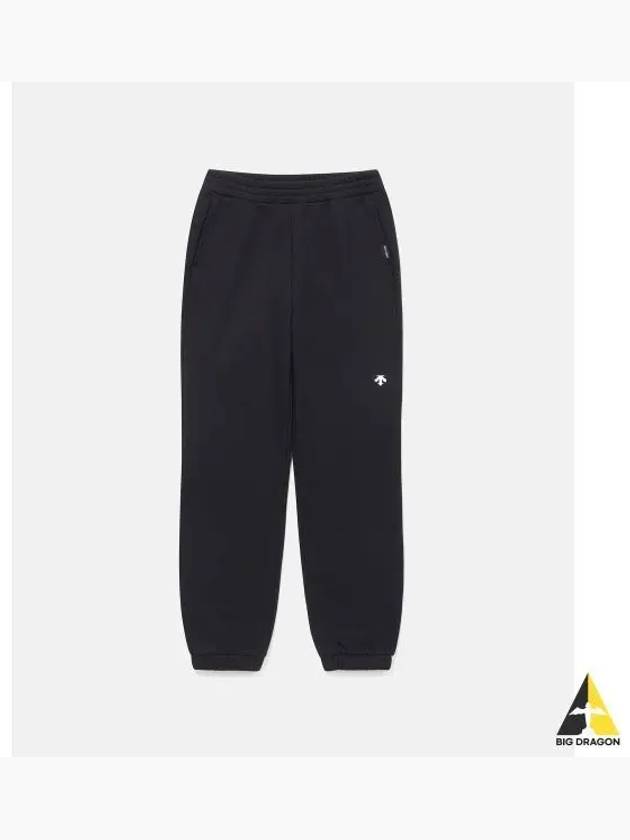 Women s Cotton Modal Brushed Knit Jogger Pants Black SP322UKP99 - DESCENTE - BALAAN 1