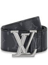 Men's LV Pyramide 40MM Leather Belt Black - LOUIS VUITTON - BALAAN 2