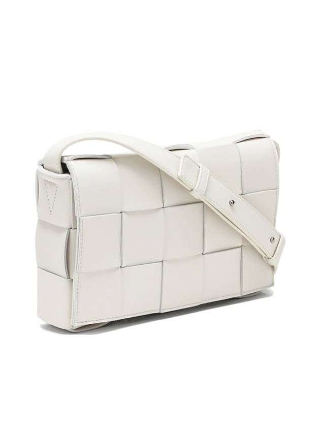 Intrecciato Cassette Cross Bag White - BOTTEGA VENETA - BALAAN 3