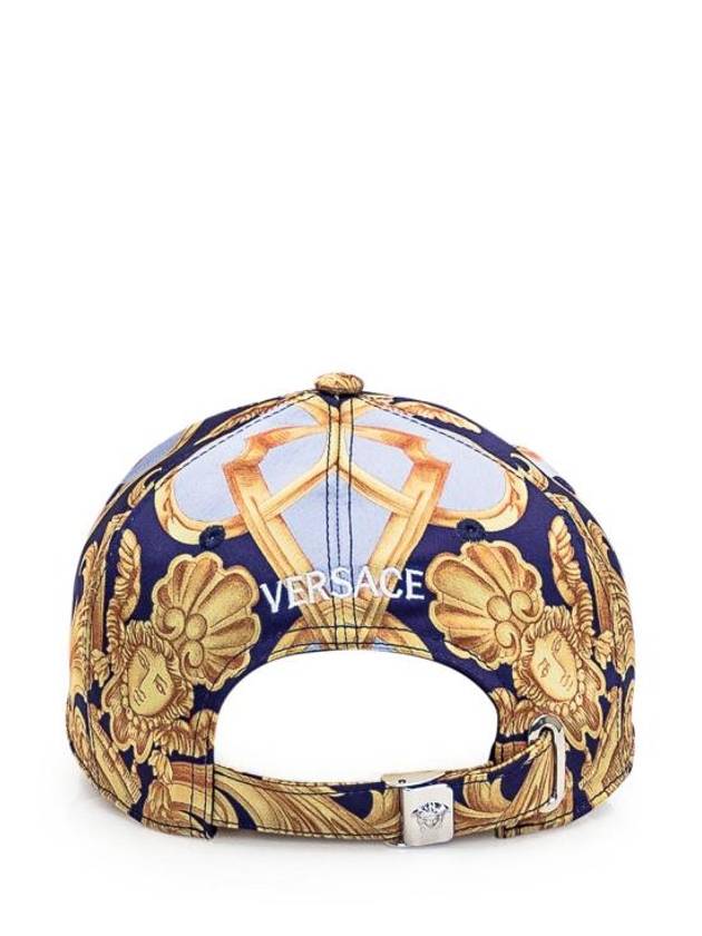 Heritage Barocco Baseball Ball Cap Gold - VERSACE - BALAAN 4