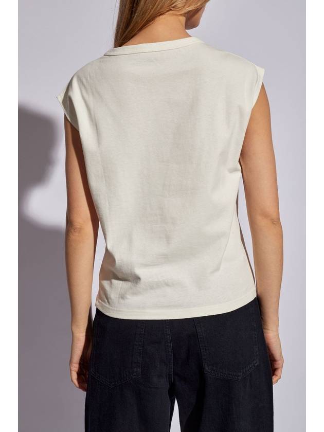 Cotton Sleeveless Ivory - LEMAIRE - BALAAN 5