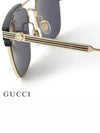 Eyewear Boeing Acetate Sunglasses Grey - GUCCI - BALAAN 4