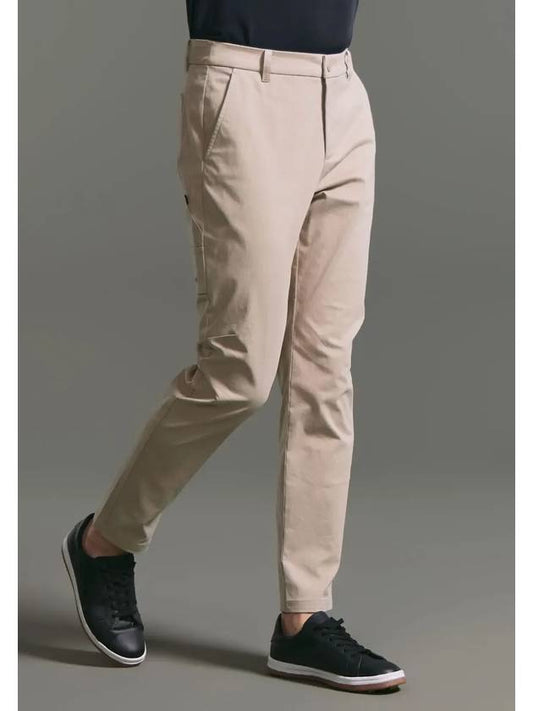 Men s pocket point cotton spandex straight pants light beige - CLEVELAND GOLF - BALAAN 1