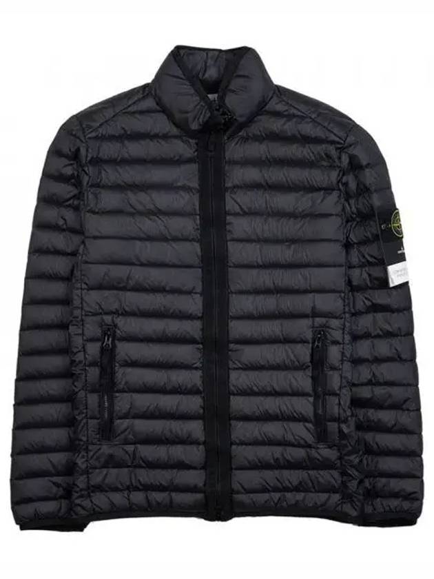 Men's Wappen Patch Duck Down Padding Black - STONE ISLAND - BALAAN 2