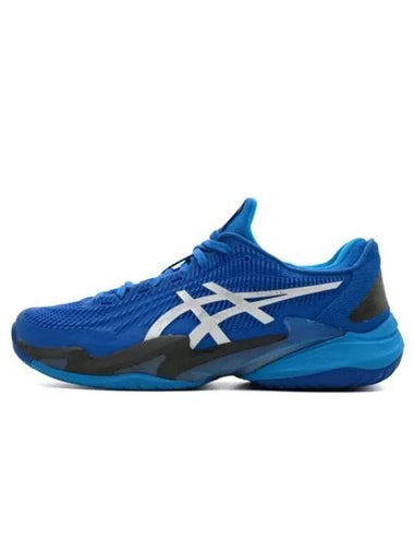 Court FF 3 Novak Low Top Sneakers Tuna Blue - ASICS - BALAAN 1