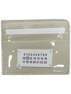 Stitch Logo Patch Card Wallet Light Grey - MAISON MARGIELA - BALAAN 2