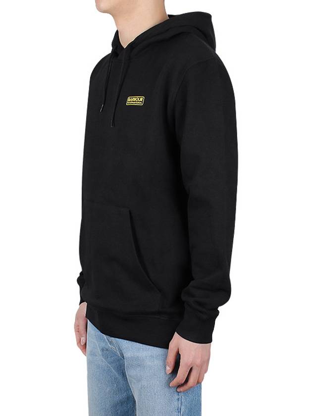 International Logo Hoodie Black - BARBOUR - BALAAN 4