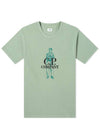 1020 Jersey British Sailor Short Sleeve T-Shirt Green - CP COMPANY - BALAAN 1