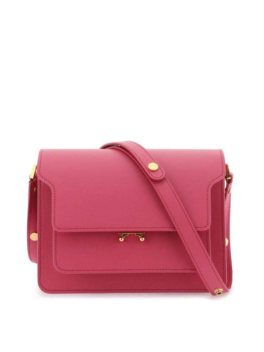 Trunk Medium Shoulder Bag Pink - MARNI - BALAAN 1