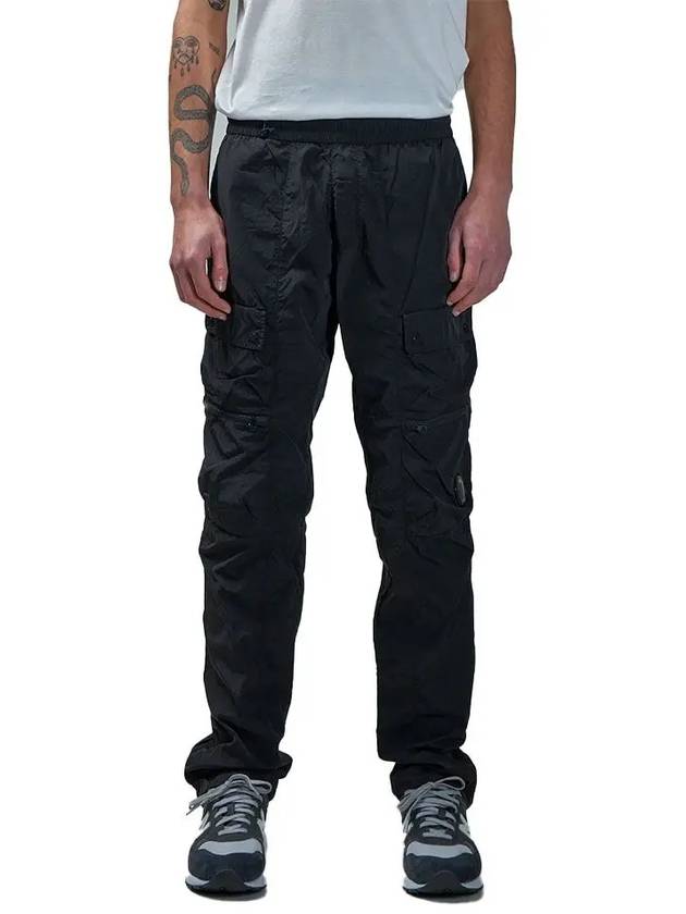 Chrome-R Regular Utility Straight Pants Black - CP COMPANY - BALAAN 2